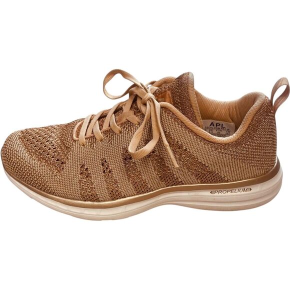 APL Athletic Propulsion Labs TechLoom Pro Phantom Sneakers Rose Gold Melange - Picture 1 of 9